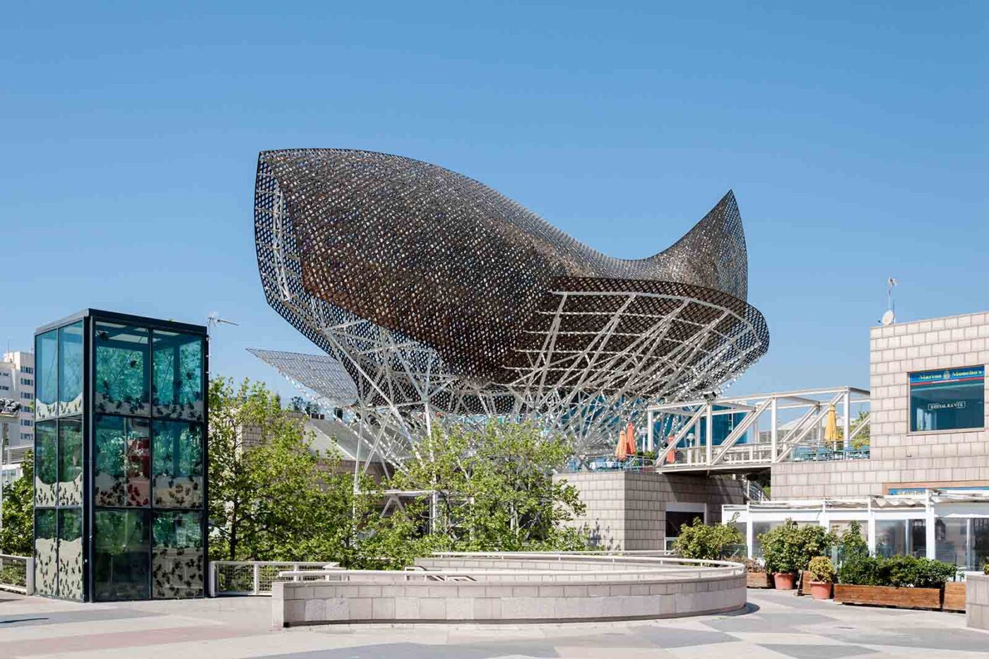 Barcelona Fish Sculpture