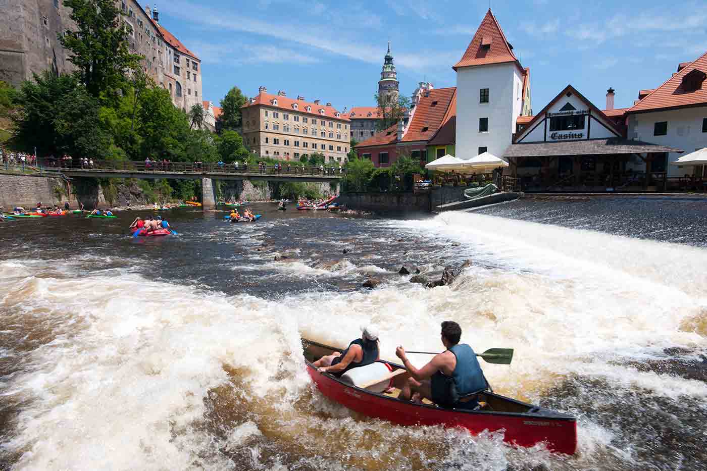 Cesky Krumlov River Rafting