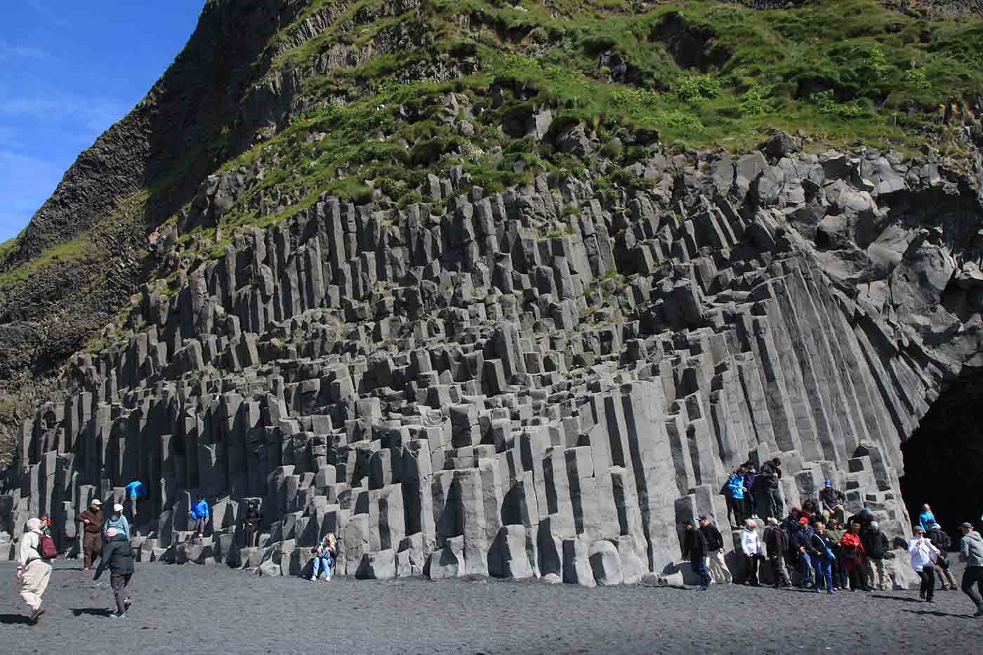 Reynisfjara Basalt Stacks