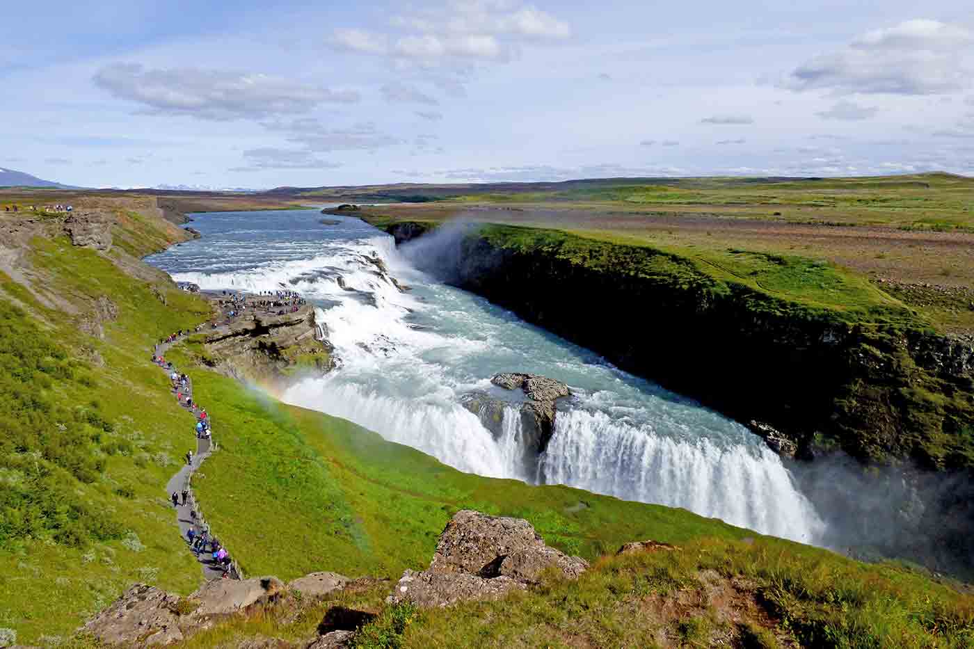 Gullfoss Waterfall