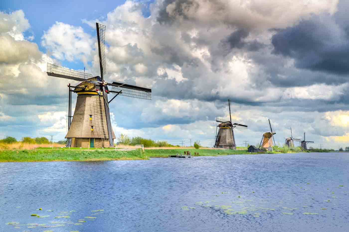 Kinderdijk’s Windmills