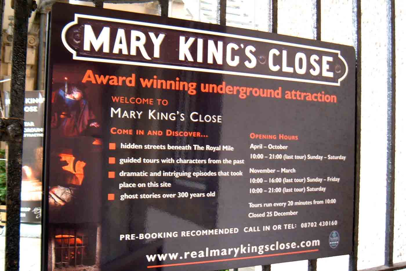 The Real Mary King’s Close