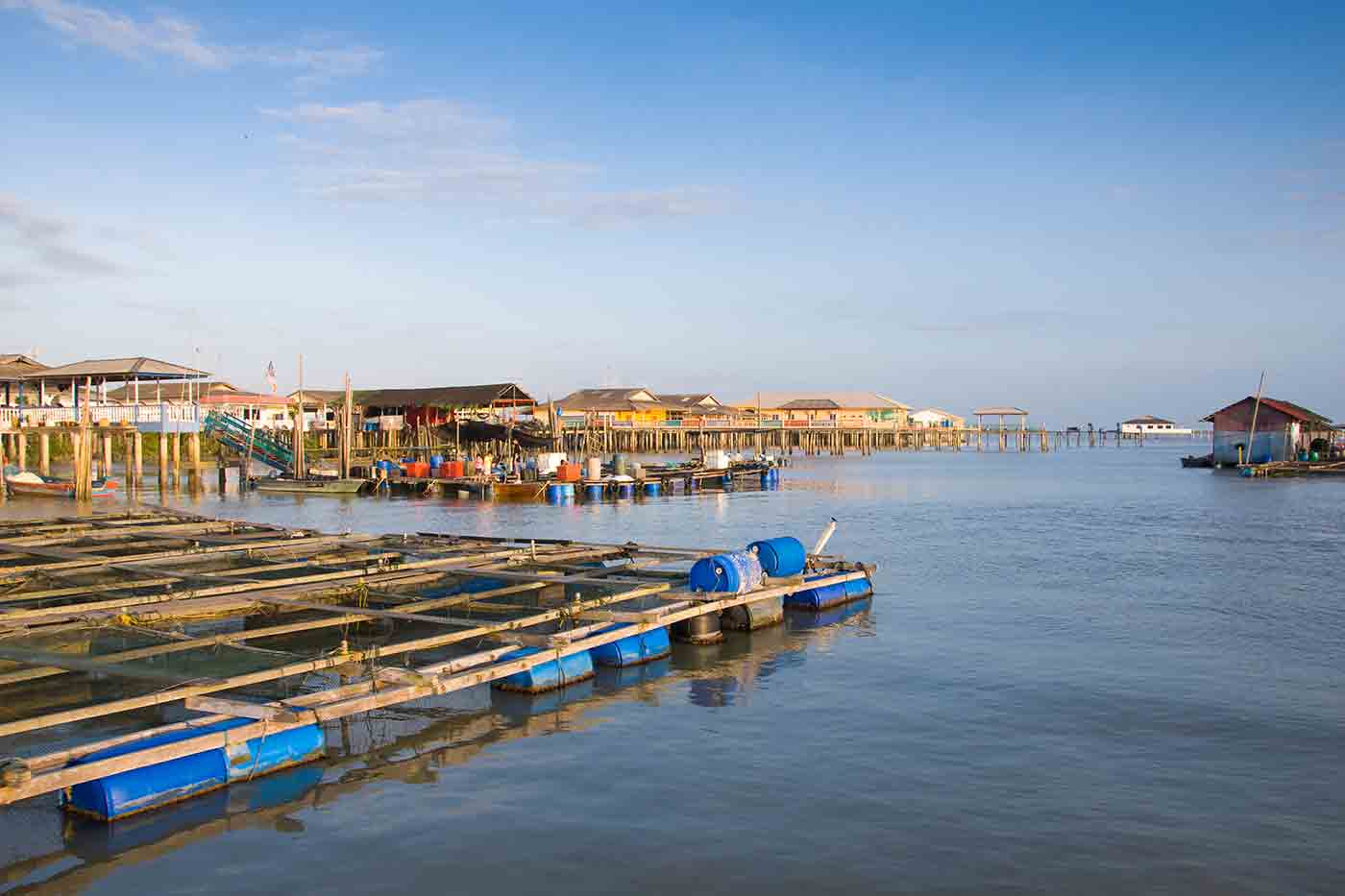 Kelong (Kukup) Sea Fish Farm