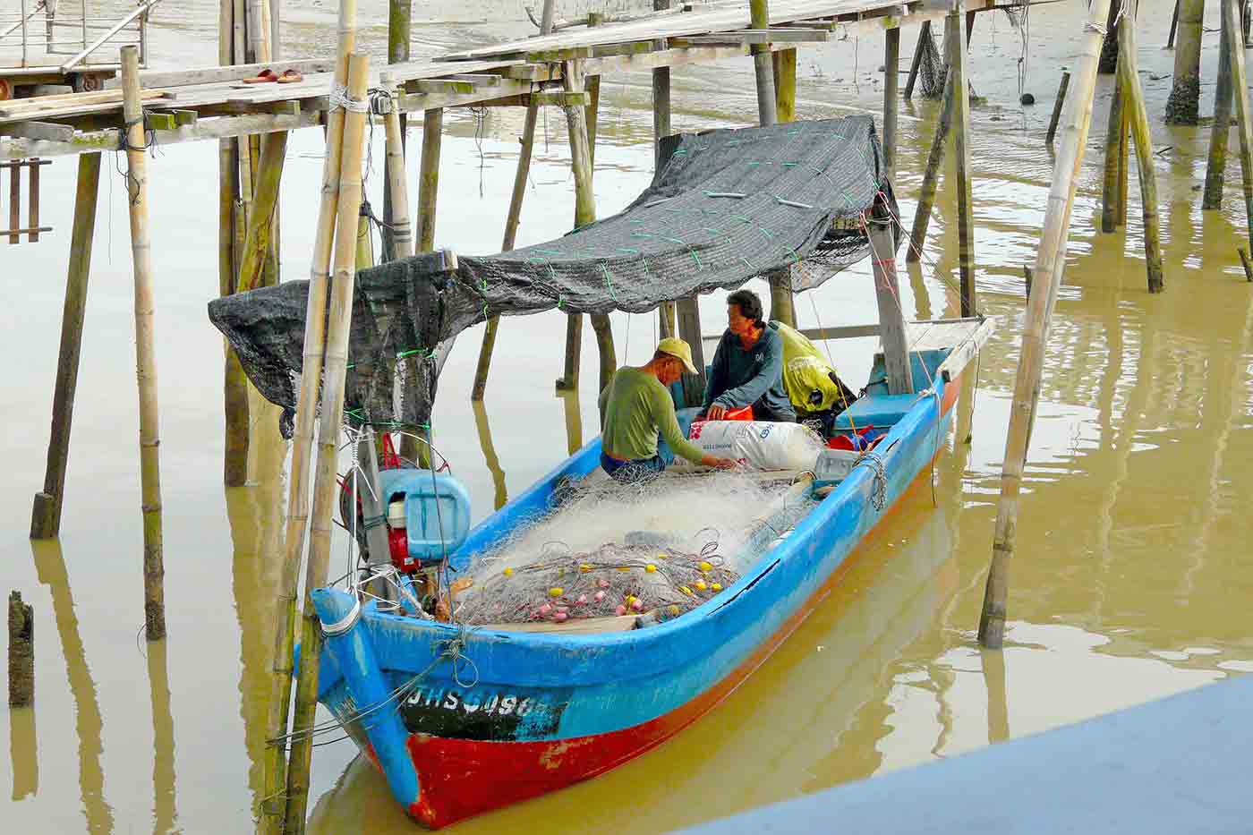 Kukup Laut Fishing Village