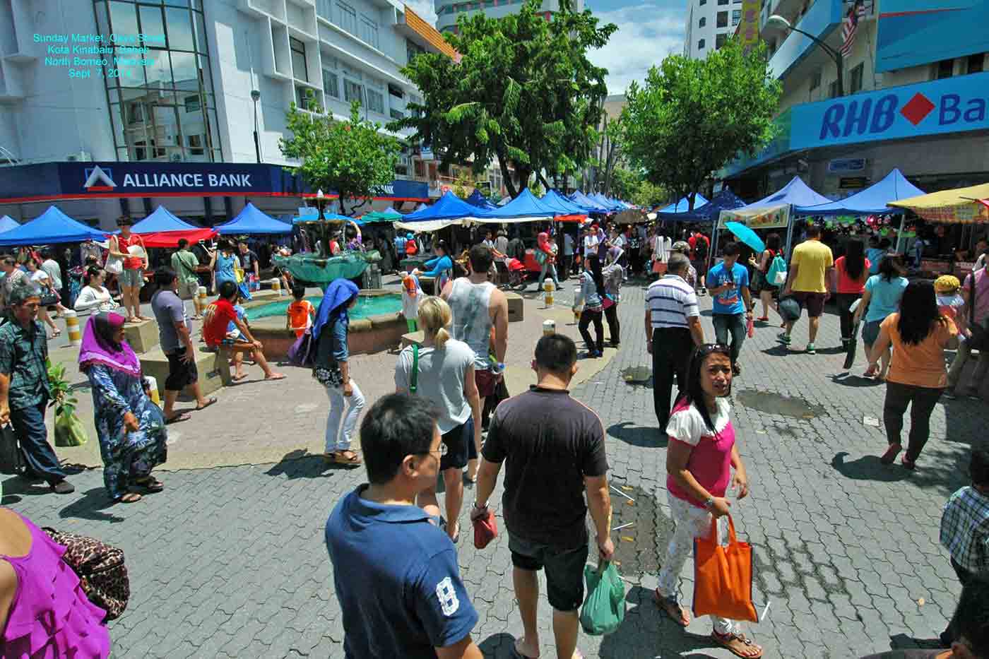 Gaya Street Sunday Market