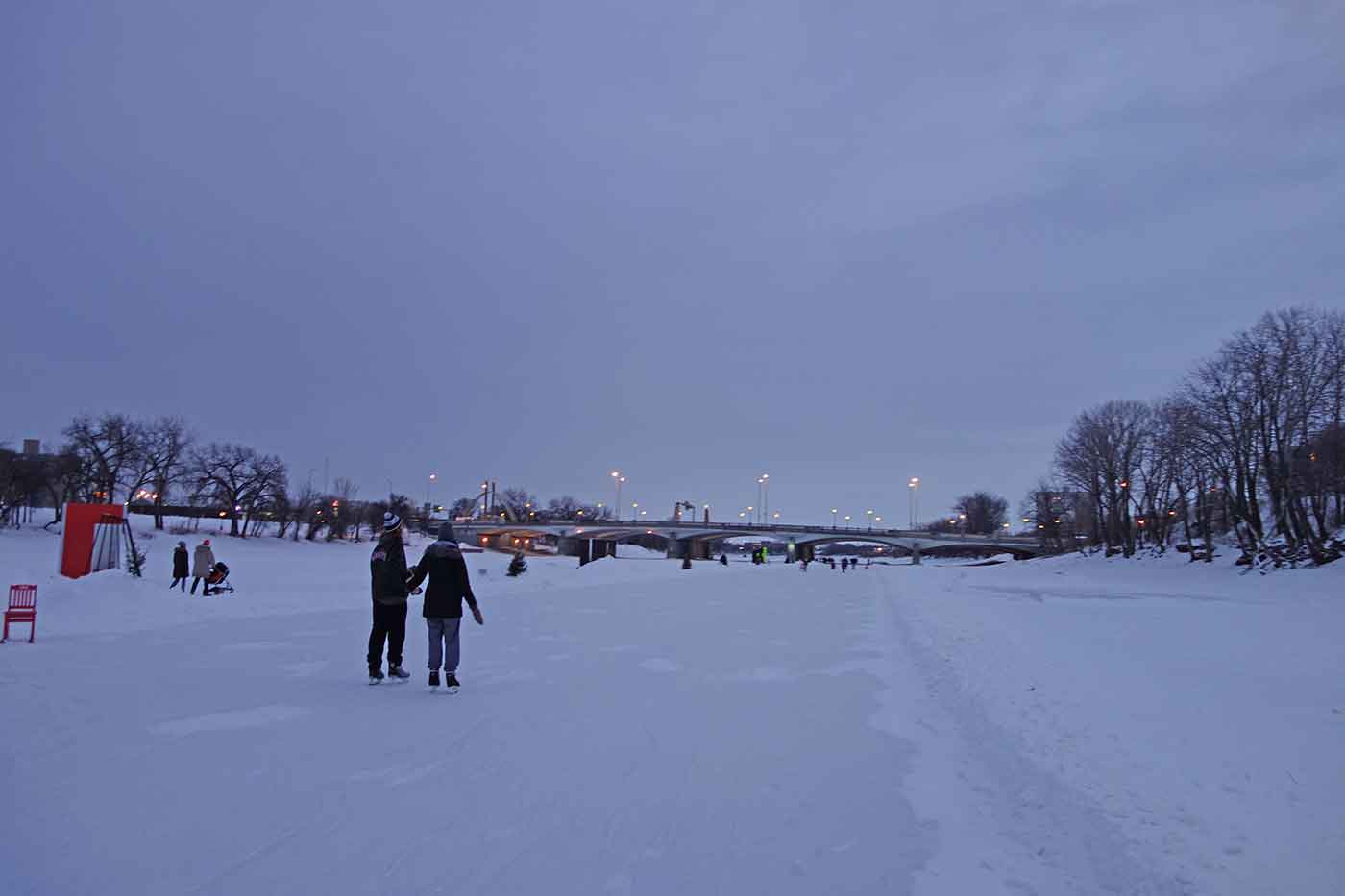 Red River Mutual Skating Trail