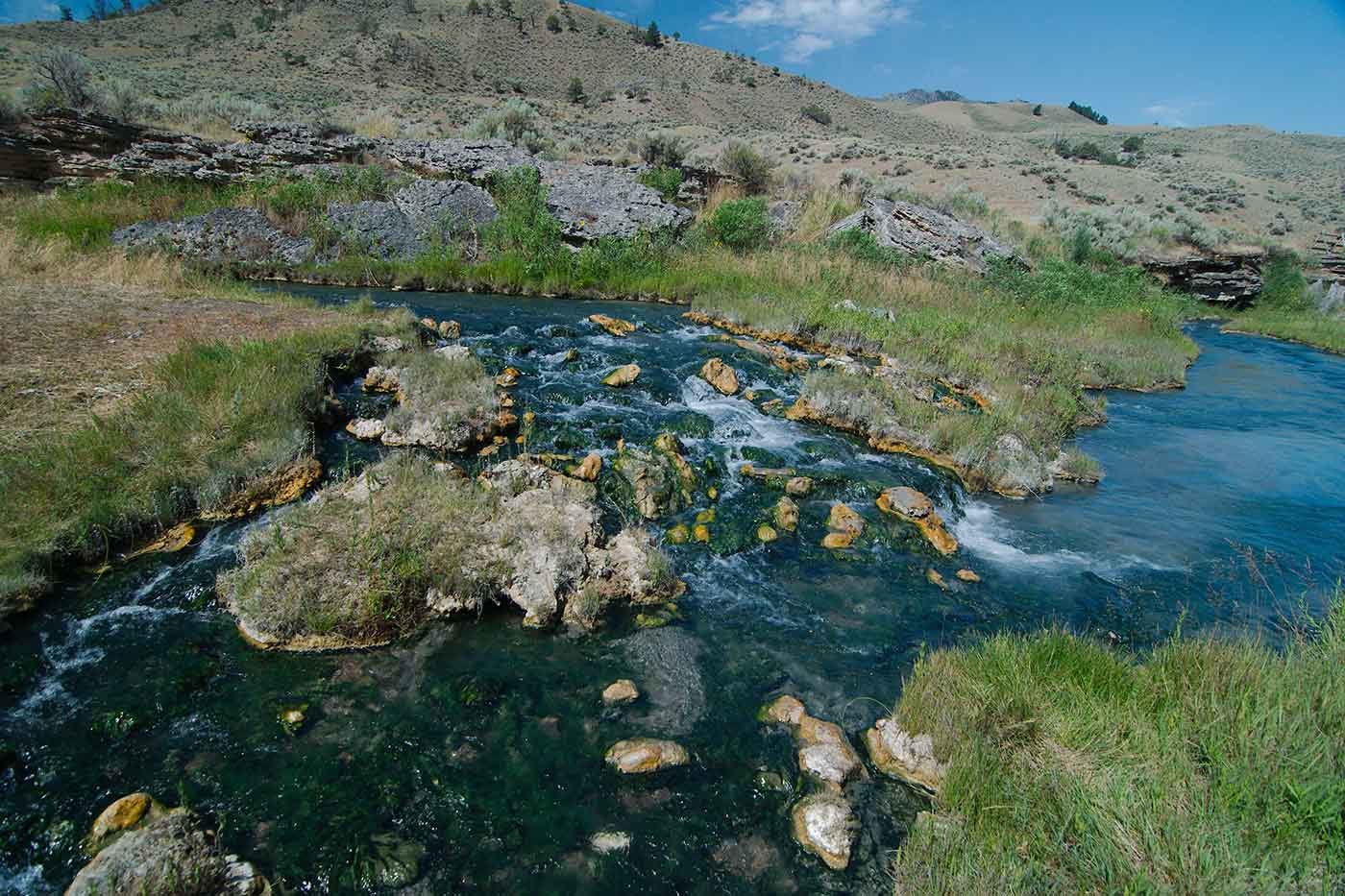 Boiling River Hot Springs