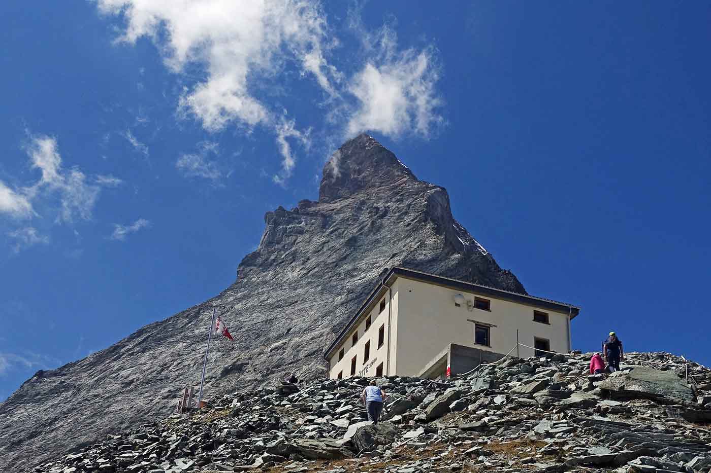 Hike to Hornlihutte Lodge