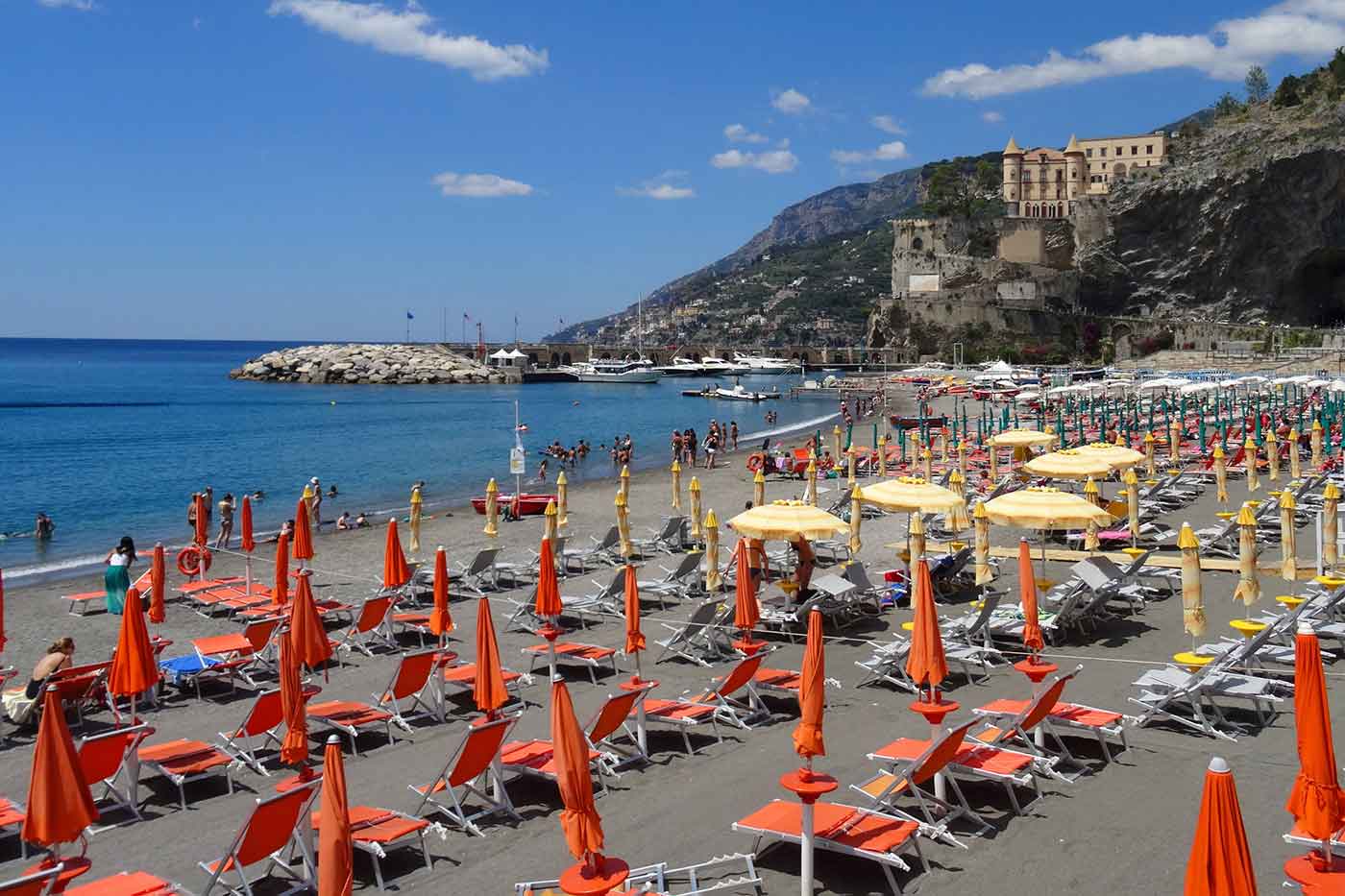 Amalfi Town Beach