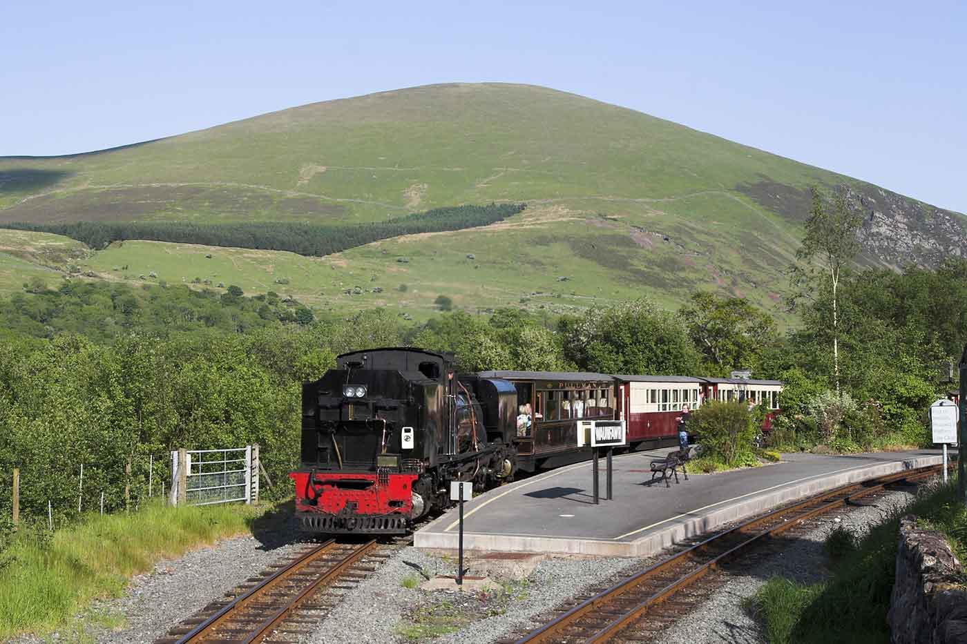Welsh Highland Railway Train Trip