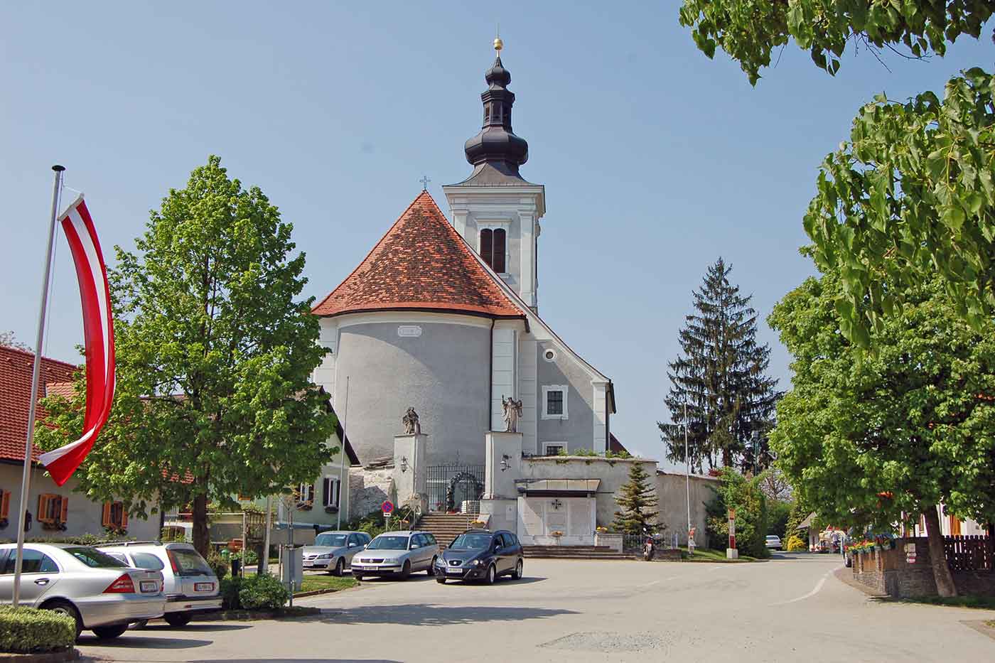 Wallfahrtskirche am Frauenberg bei Leibnitz