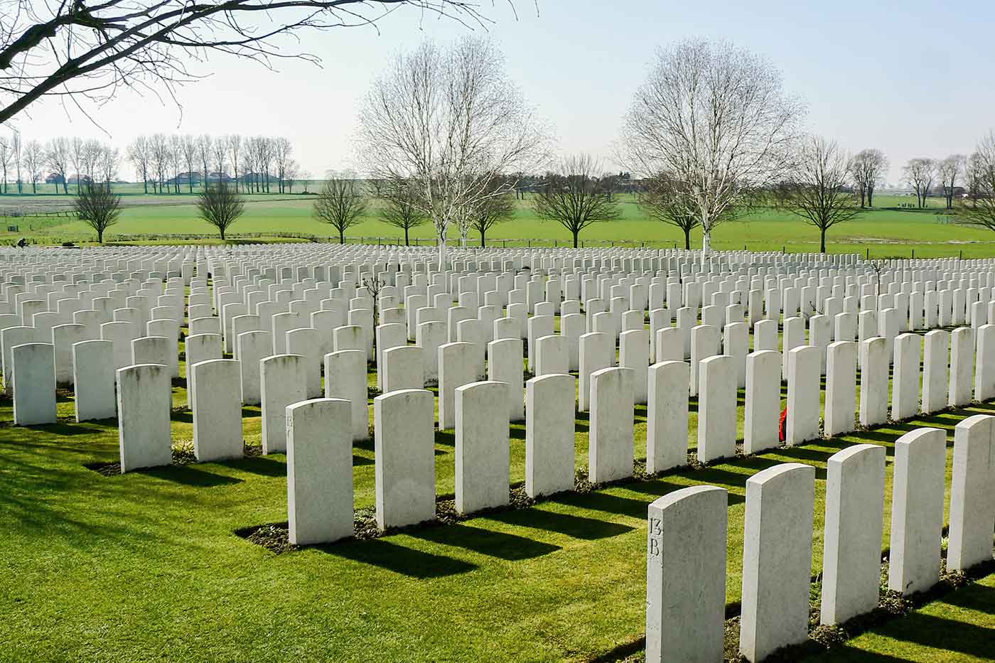 Hooge Crater Commonwealth War Graves Commission Cemetery