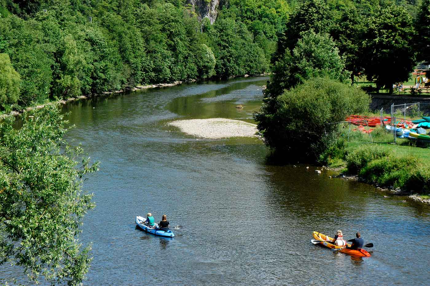 Ourthe River Kayaking