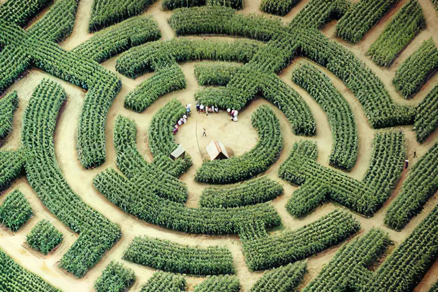 The Labyrinth of Barvaux-sur-Ourthe